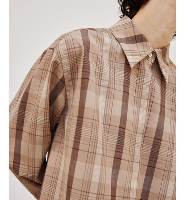 BEIGE,「【FUDGE 11月号掲載】ARUMS / チェックシャツ」|シャツ・ブラウス|