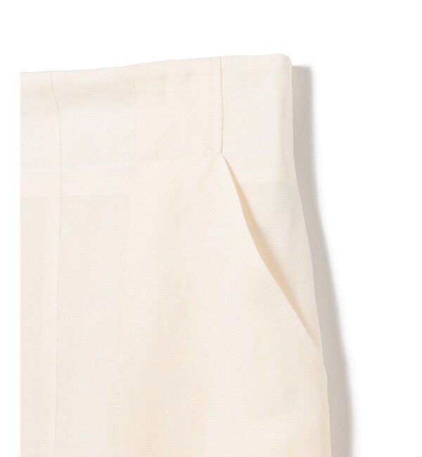 BEIGE,「【洗える】BERNARD / リネンアウトポケットハイウエストスカート」|スカート|