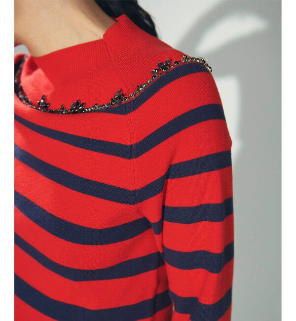 Diagram「ビジューラインニットトップ」|ニット・セーター|