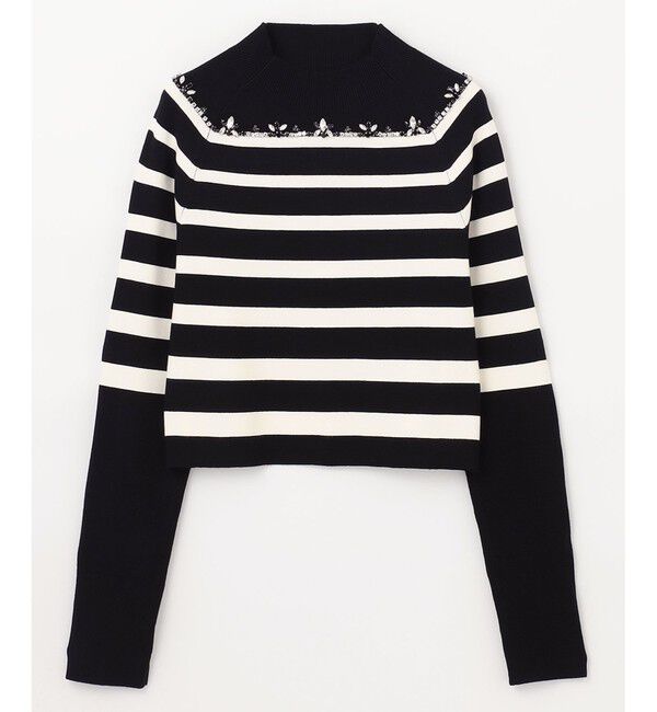 Diagram「ビジューラインニットトップ」|ニット・セーター|