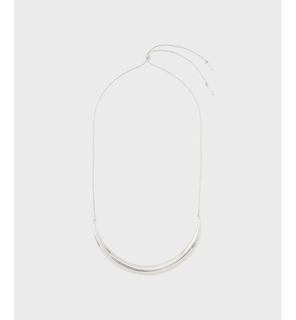 Diagram「メタルカーブチョーカー」|ネックレス|シルバー