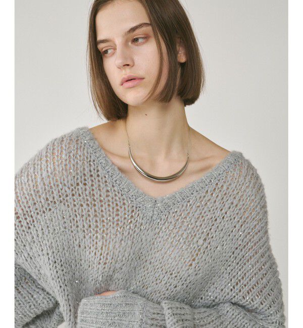 Diagram「メタルカーブチョーカー」|ネックレス|