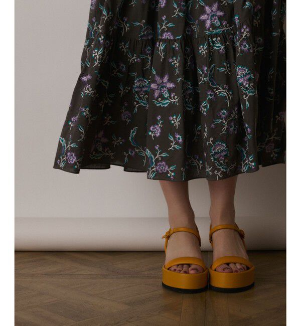 GRACE CONTINENTAL「ティアードロングワンピース」|ワンピース|