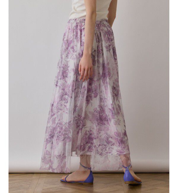 Diagram「シャドーフラワープリントスカート」|スカート|