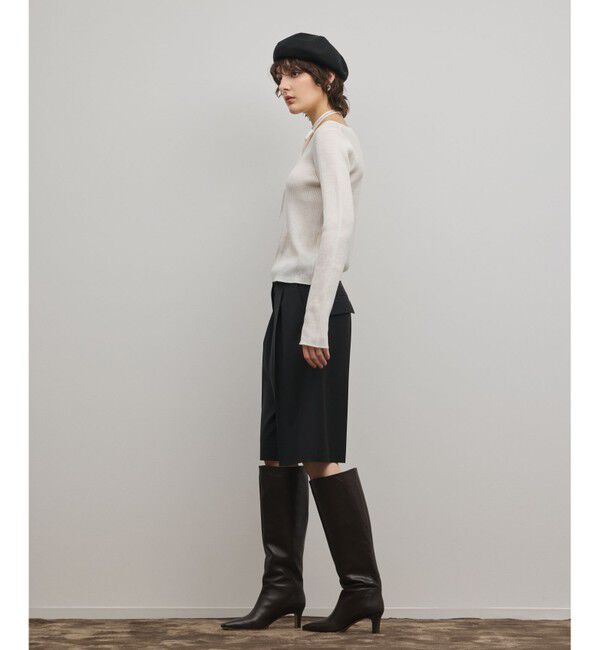 Diagram「バイカラーリブニットトップ」|ニット・セーター|