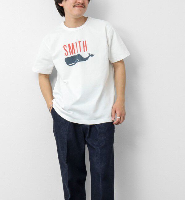 NOLLEY'S goodman「【BARNS OUTFITTERS】別注タフネックT SMITH 25SS」|Tシャツ・カットソー|