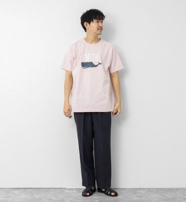 NOLLEY'S goodman「【BARNS OUTFITTERS】別注タフネックT SMITH 25SS」|Tシャツ・カットソー|