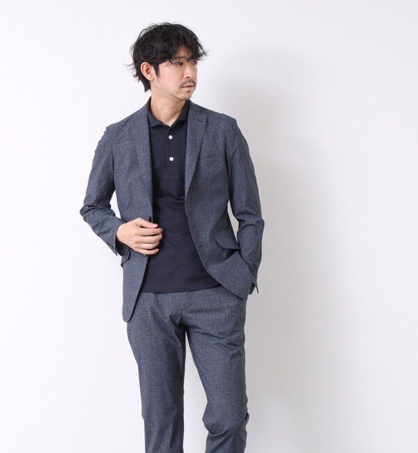 NOLLEY'S goodman「《ビジカジ/セットアップ対応》接触冷感4WAYストレッチパンツ 25SS」|チノ|