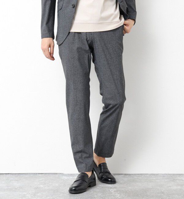NOLLEY'S goodman「《ビジカジ/セットアップ対応》接触冷感4WAYストレッチパンツ 25SS」|チノ|ミディアムグレー