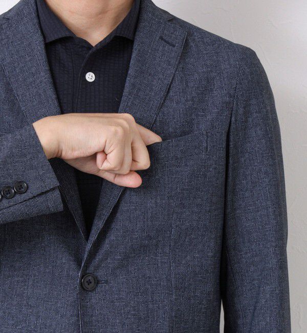 NOLLEY'S goodman「《ビジカジ/セットアップ対応》接触冷感4WAYストレッチジャケット 25SS」|テーラードジャケット|