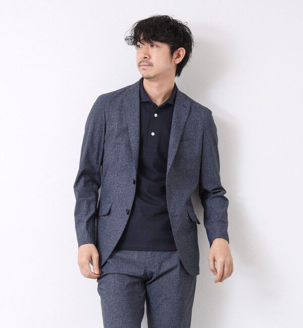 NOLLEY'S goodman「《ビジカジ/セットアップ対応》接触冷感4WAYストレッチジャケット 25SS」|テーラードジャケット|