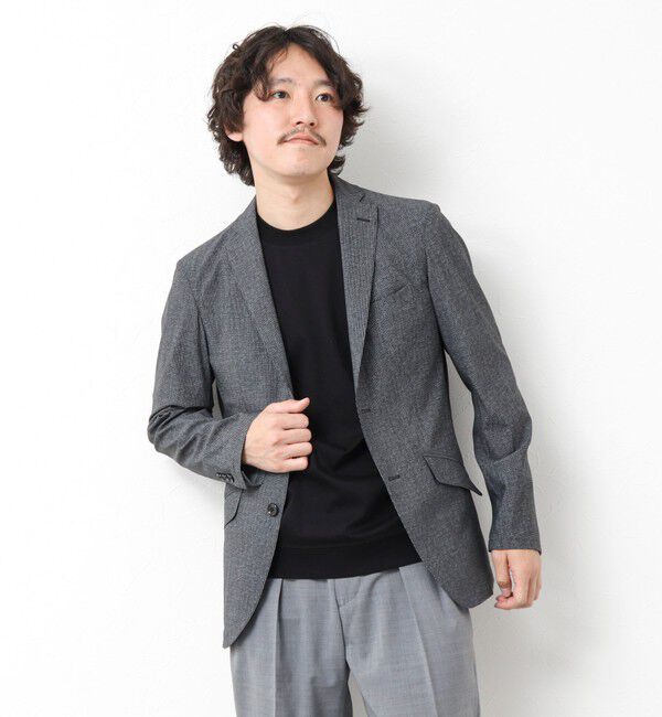 NOLLEY'S goodman「《ビジカジ/セットアップ対応》接触冷感4WAYストレッチジャケット 25SS」|テーラードジャケット|
