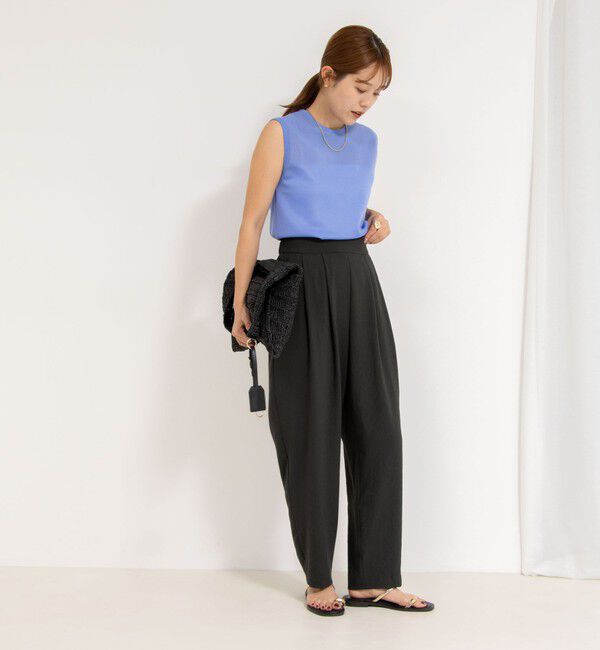 NOLLEY'S「【松葉☆別注アイテム】《セットアップ対応》エアリージョーゼットイージーバレルパンツ」|その他|