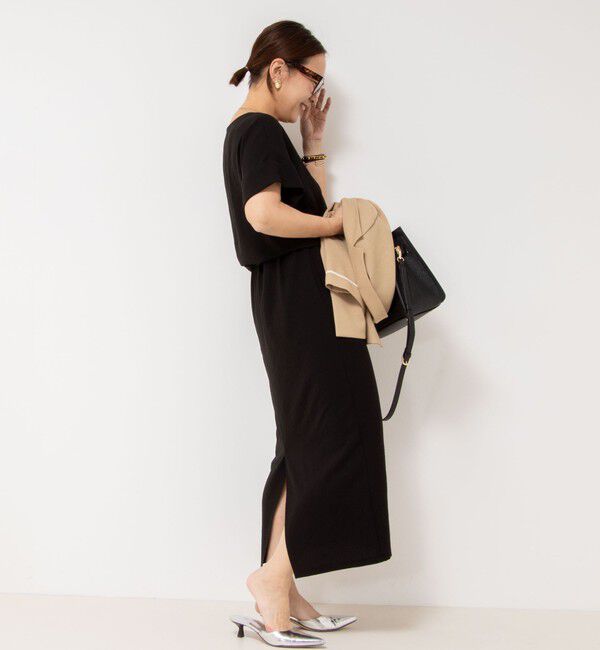 NOLLEY'S「【松葉☆別注アイテム】《セットアップ対応》エアリージョーゼットイージータイトスカート」|タイト|