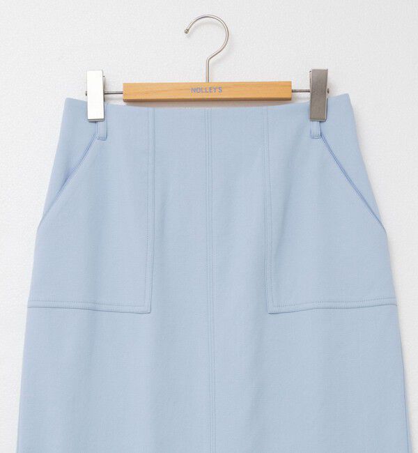 NOLLEY'S「ウォッシャブル高機能ドライオックスポケ付きタイトスカート」|タイト|