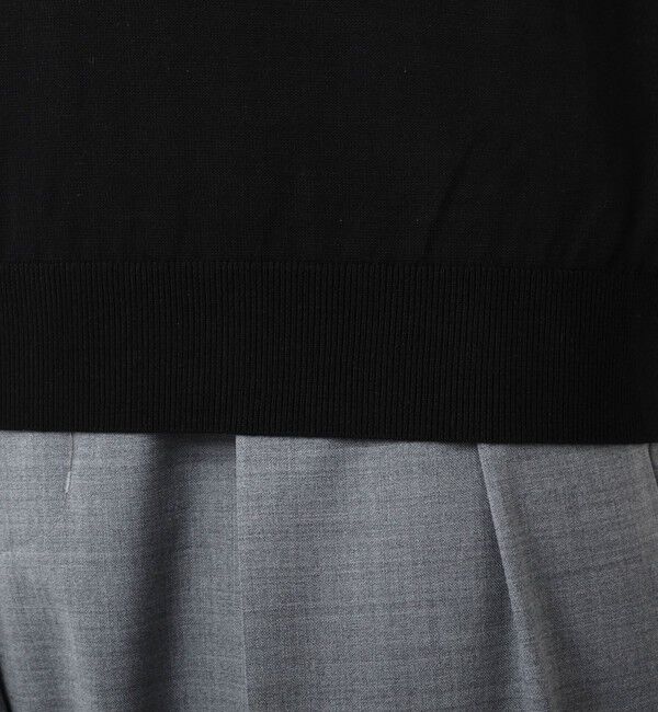 NOLLEY'S goodman「《PIMA COTTON》成型半袖 NSN スキッパーニットポロシャツ 25SS」|ポロシャツ|