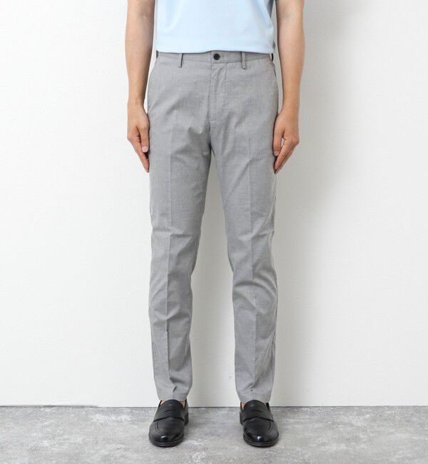 NOLLEY'S goodman「《ビジカジ対応》【COOLMOTION】シャークスキン 接触冷感スリムフィット 25SS」|チノ|