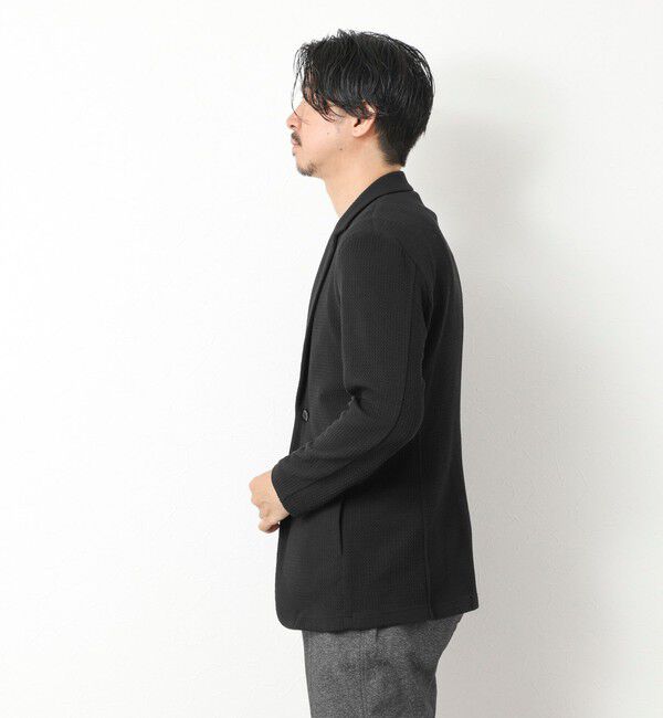 Stutostein「《ビジカジ対応》Relax Jogger Jersey ウォッシャブルテーラーCD」|カーディガン|