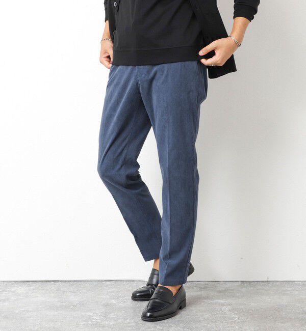 NOLLEY'S goodman「《ビジカジ/セットアップ対応》トリコットコーデュロイ ストレッチ イージーPT 25AW」|チノ|