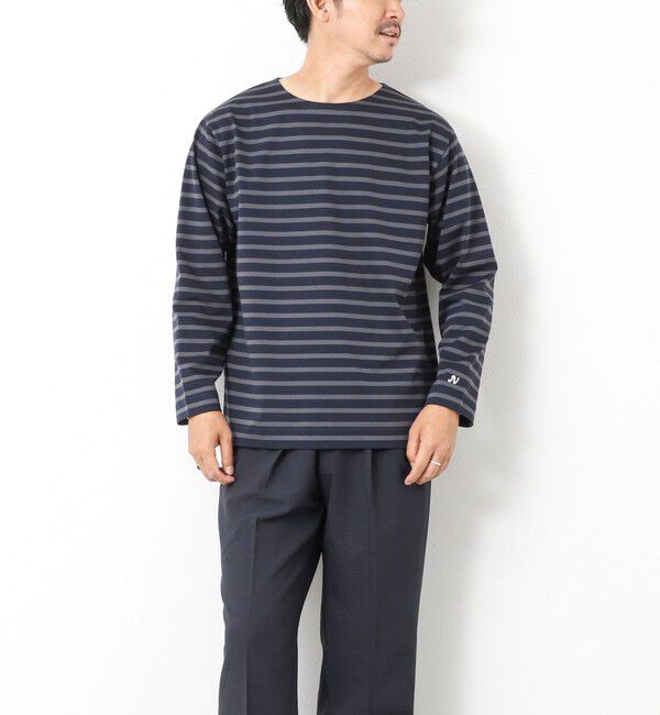 NOLLEY'S goodman「MVSシルケットボーダーBN」|Tシャツ・カットソー|