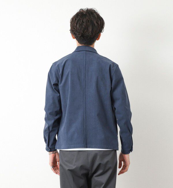 NOLLEY'S goodman「《セットアップ対応》ストレッチコーデュロイ ストレッチ ジップシャツ ブルゾン 25AW」|ブルゾン・スタジャン|