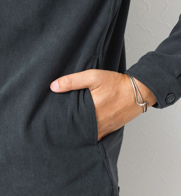 NOLLEY'S goodman「《セットアップ対応》ストレッチコーデュロイ ストレッチ ジップシャツ ブルゾン 25AW」|ブルゾン・スタジャン|