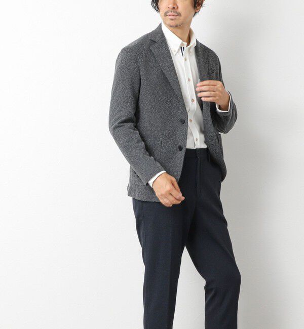 NOLLEY'S goodman「《ビジカジ/セットアップ対応》【尾州】先染めハニカムイージーJK 25AW」|テーラードジャケット|