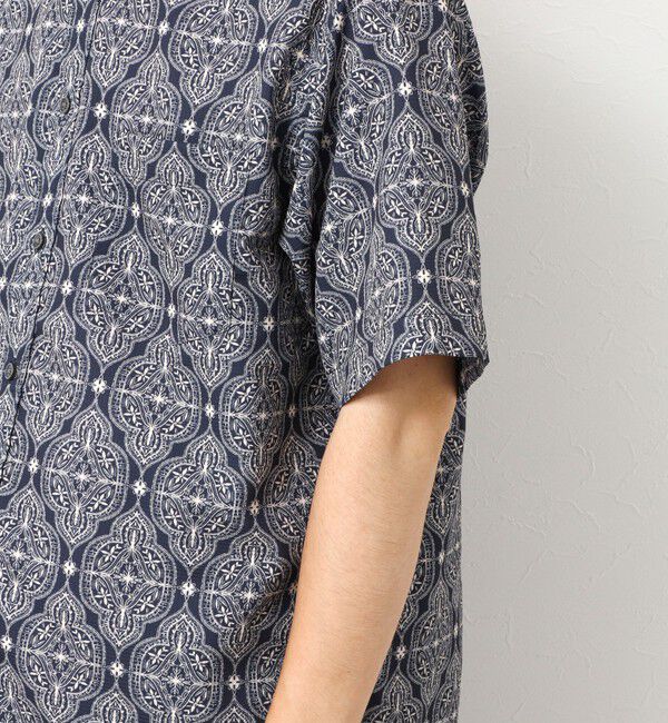 NOLLEY'S goodman「【DotAir】吸水速乾 総柄BDシャツ 25SS」|シャツ・ブラウス|