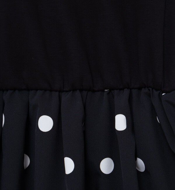 NOLLEY'S「ドットタフタドッキングワンピース」|ワンピース|