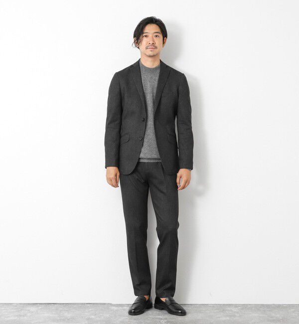 NOLLEY'S goodman「《ビジカジ/セットアップ対応》ポンチジャージJKT」|テーラードジャケット|