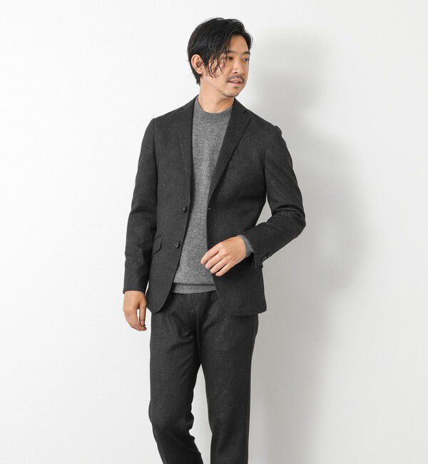 NOLLEY'S goodman「《ビジカジ/セットアップ対応》ポンチジャージJKT」|テーラードジャケット|