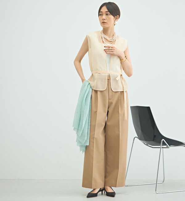 NOLLEY'S「オーガンジージレ」|ベスト・ジレ|