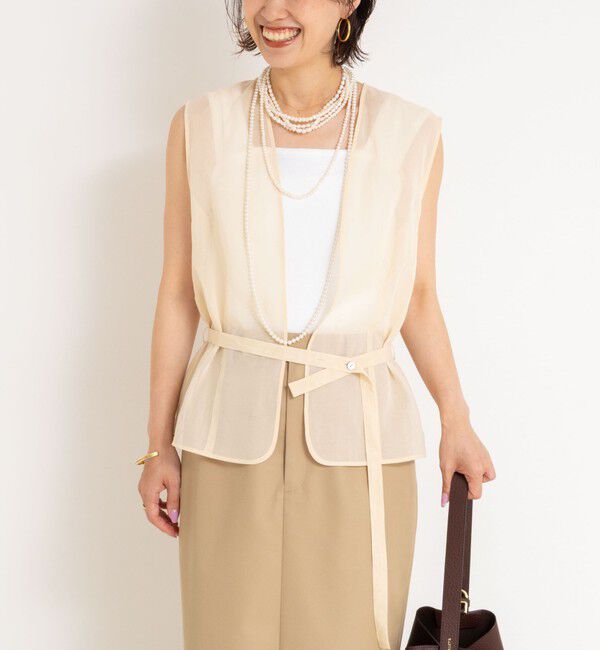 NOLLEY'S「オーガンジージレ」|ベスト・ジレ|