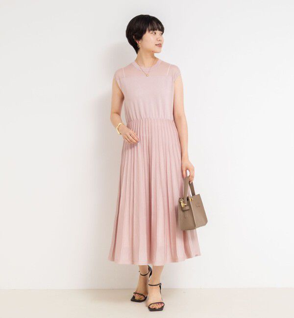 NOLLEY'S sophi「プリーツ風ニットワンピース」|ワンピース|