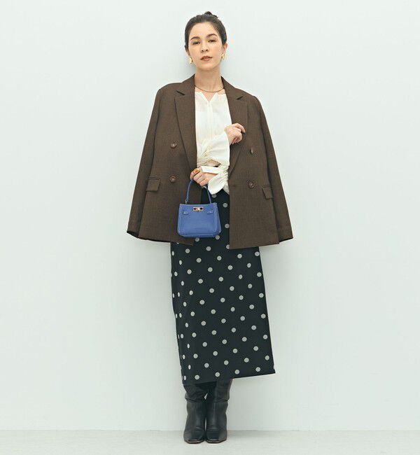 NOLLEY'S「楊柳サテン2WAYギャザーブラウス」|シャツ・ブラウス|