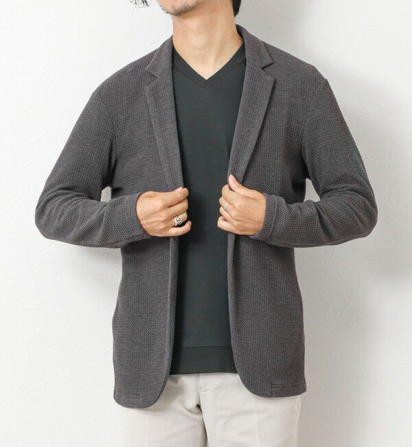 NOLLEY'S goodman「《ビジカジ対応》シルケットスムースドレスL/S V Tシャツ 25AW」|Tシャツ・カットソー|