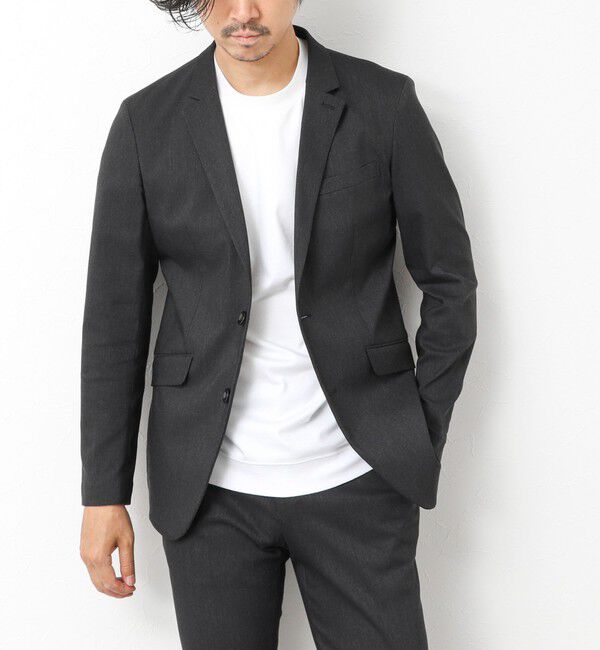 Stutostein「《ビジカジ/セットアップ対応》ピンヘッドストレッチ JKT 25AW」|テーラードジャケット|