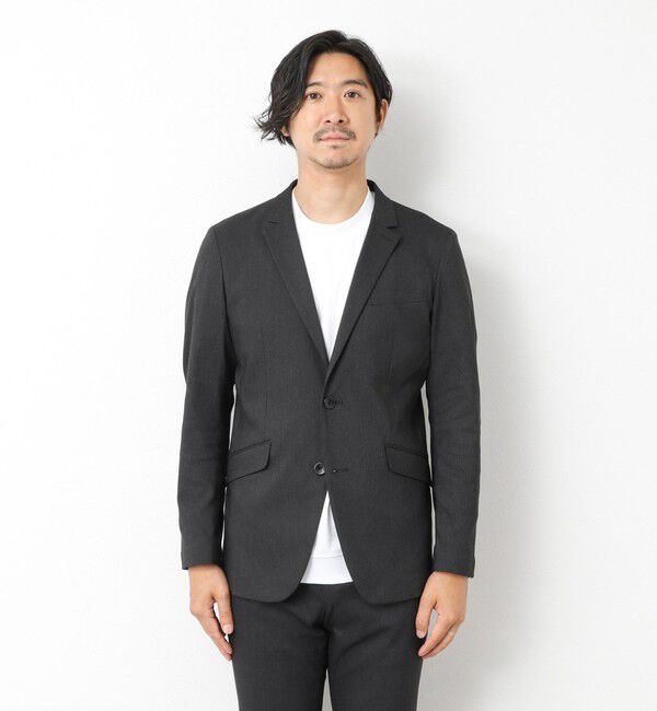 Stutostein「《ビジカジ/セットアップ対応》ピンヘッドストレッチ JKT 25AW」|テーラードジャケット|