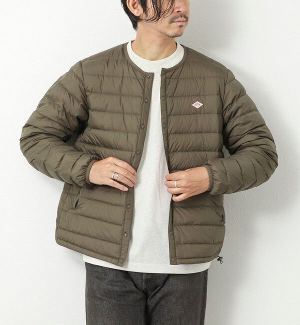 NOLLEY'S goodman「【DANTON/ダントン】DT-A0025 INNER DOWN CREWNECK JACKET 25AW」|ダウン|