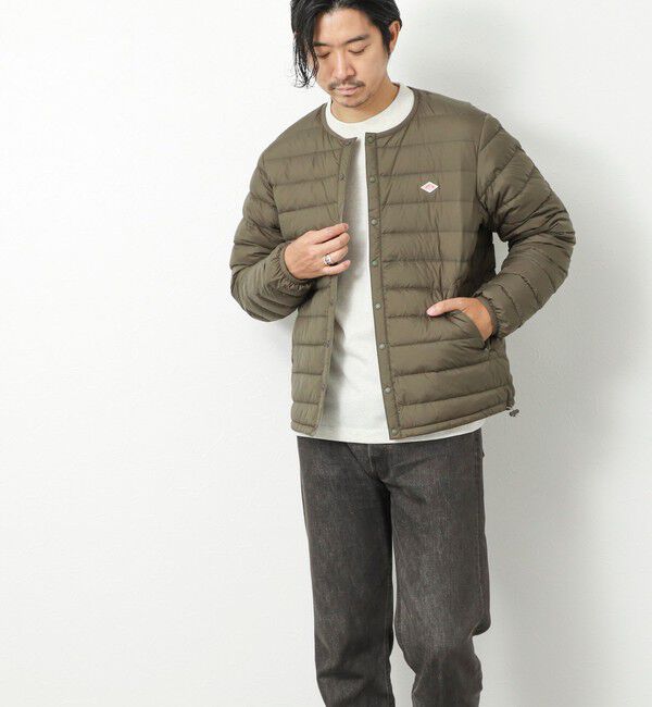 NOLLEY'S goodman「【DANTON/ダントン】DT-A0025 INNER DOWN CREWNECK JACKET 25AW」|ダウン|