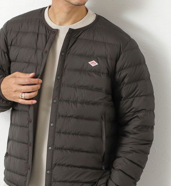 NOLLEY'S goodman「【DANTON/ダントン】DT-A0025 INNER DOWN CREWNECK JACKET 25AW」|ダウン|