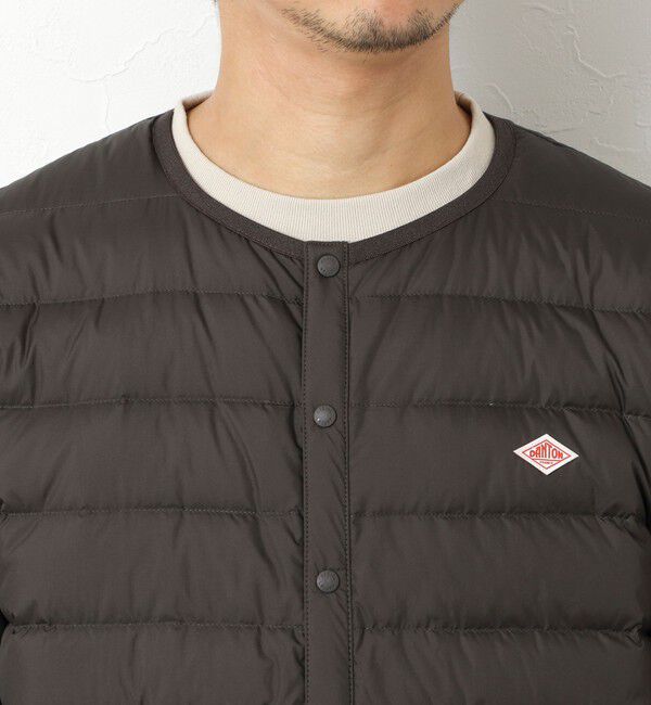 NOLLEY'S goodman「【DANTON/ダントン】DT-A0025 INNER DOWN CREWNECK JACKET 25AW」|ダウン|
