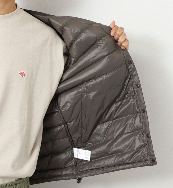 NOLLEY'S goodman「【DANTON/ダントン】DT-A0025 INNER DOWN CREWNECK JACKET 25AW」|ダウン|