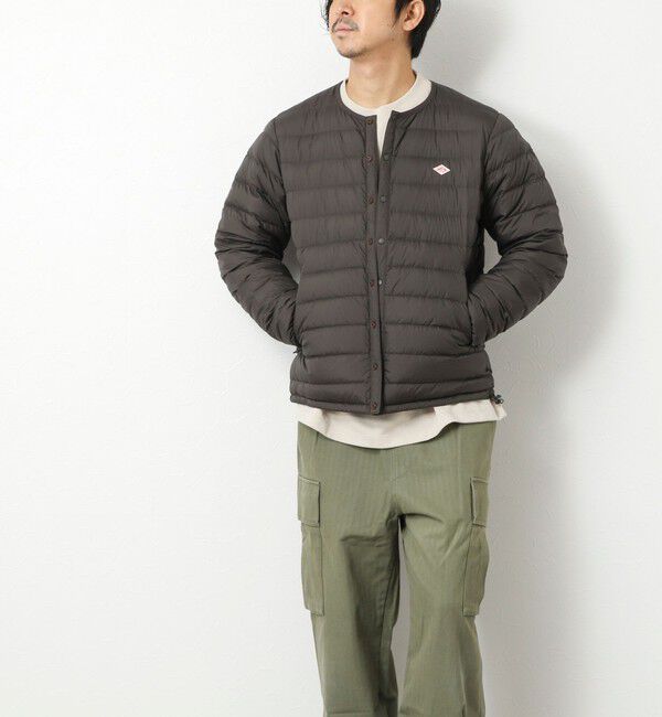 NOLLEY'S goodman「【DANTON/ダントン】DT-A0025 INNER DOWN CREWNECK JACKET 25AW」|ダウン|