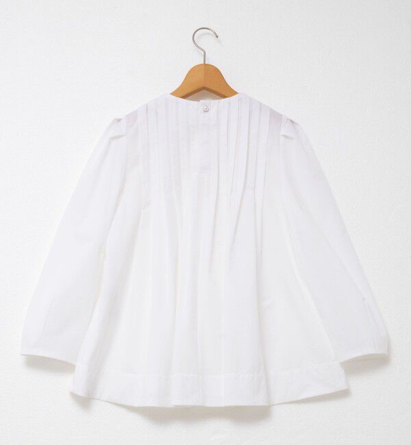 NOLLEY'S「ウォッシャブルタックフレアーブラウス」|シャツ・ブラウス|