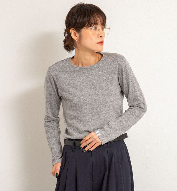 MAQWEL「【MAQWEL/マクウェル】MARUDOロングスリーブTee」|Tシャツ・カットソー|