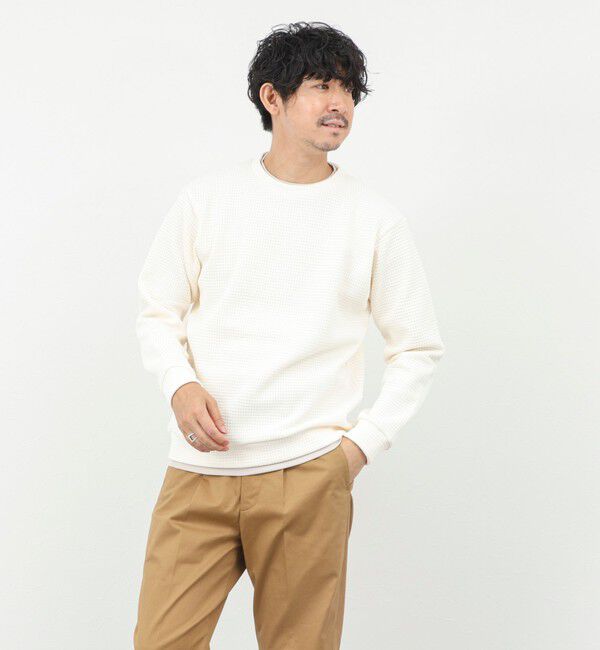 NOLLEY'S goodman「ウォッシャブルワッフルクォーターCN 25AW」|Tシャツ・カットソー|