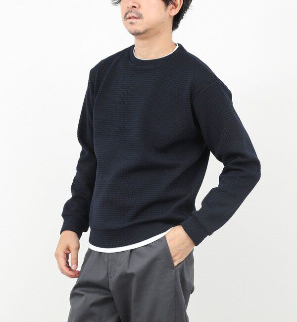 NOLLEY'S goodman「ウォッシャブルワッフルクォーターCN 25AW」|Tシャツ・カットソー|