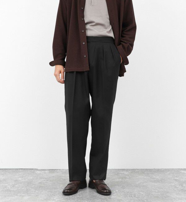 NOLLEY'S goodman「SOLOTEX ストレッチサキソニー NSN2タックスラックス 25AW」|スラックス|