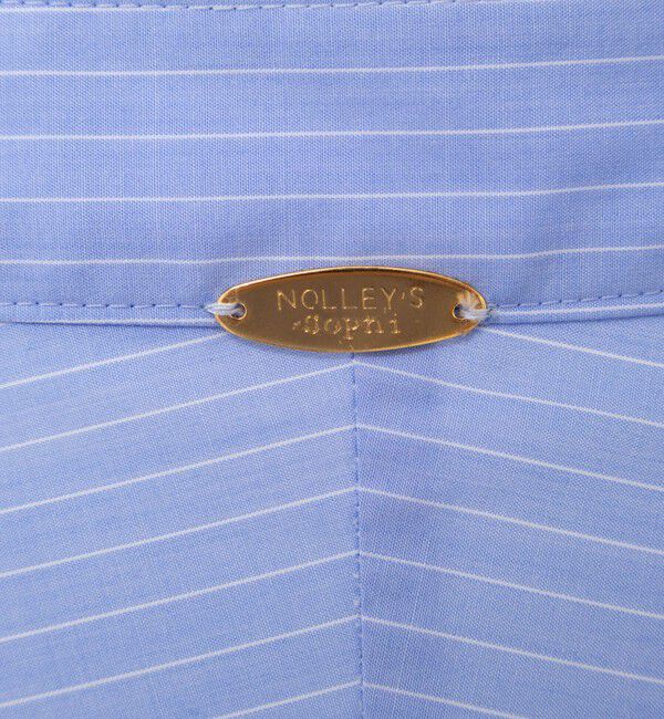 NOLLEY'S sophi「ウォッシャブルタイプライターVネック2WAYシャツ」|シャツ・ブラウス|